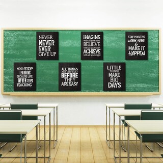 Foto 6 | Foto 6 | Póster De Pared Con Frase Positiva Inspiradora De Outus 10 Unidades Con Pegamento - Venta Internacional.