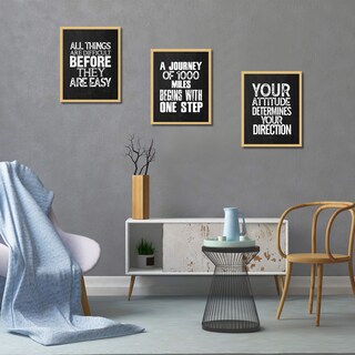 Foto 7 | Foto 7 | Póster De Pared Con Frase Positiva Inspiradora De Outus 10 Unidades Con Pegamento - Venta Internacional.