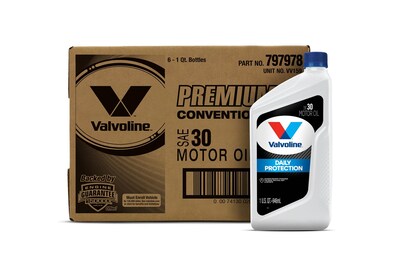 Foto 1 | Foto 1 | Aceite De Motor Valvoline Daily Protection Sae 30 946 Ml (x6) - Venta Internacional.