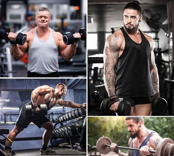 Foto 6 | Foto 6 | Correas Para Levantamiento De Pesas Rdx Figura 8 Antideslizantes Con Soporte Para Muñeca - Venta Internacional.