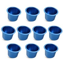 Portavasos Gse Juegos & Deportes Expert Jumbo De Aluminio Azul Paquete De 10 - Venta Internacional.