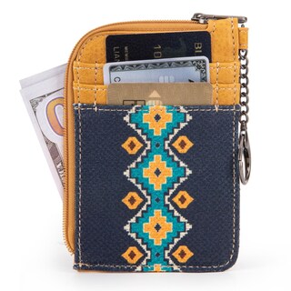 Foto 3 | Foto 3 | Billetera Para Tarjetas Montana West Wrangler Para Mujer Con Estampado Azteca - Venta Internacional.