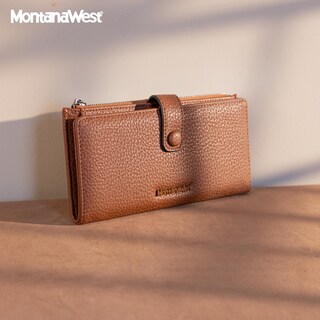 Foto 2 | Foto 2 | Billetera Montana West Long Plegable Con Bloqueo Rfid Para Mujer - Venta Internacional.