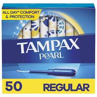 Foto 1 | Foto 1 | Tampones Tampax Pearl Regular Absorbency X50 - Venta Internacional.