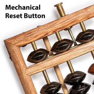 Foto 2 | Foto 2 | Ábaco Soroban De Madera Estilo Vintage Yellow Mountain De 35 3 Cm - Venta Internacional.