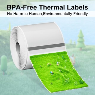 Foto 2 | Foto 2 | Rollos De Etiquetas Phomemo Transparentes 40x60mm Para M220 M110 M108 - Venta Internacional.