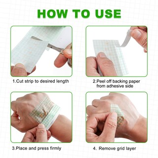 Foto 6 | Foto 6 | Película Transparente Tattoo Aftercare Lot Fancy 6 X 8.8 Yardas - Venta Internacional.