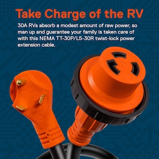 Foto 2 | Foto 2 | Cable De Extensión De Energía Para Rv True Mods 15 Pies 30a 125v Etl - Venta Internacional.