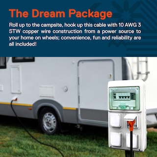 Foto 3 | Foto 3 | Cable De Extensión De Energía Para Rv True Mods 15 Pies 30a 125v Etl - Venta Internacional.