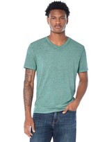 Remera Lucky Brand Venice Burnout Con Cuello En V Para Hombre Color June Bug - Venta Internacional.