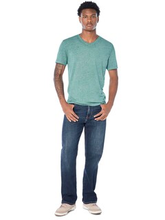 Foto 2 | Foto 2 | Remera Lucky Brand Venice Burnout Con Cuello En V Para Hombre Color June Bug - Venta Internacional.