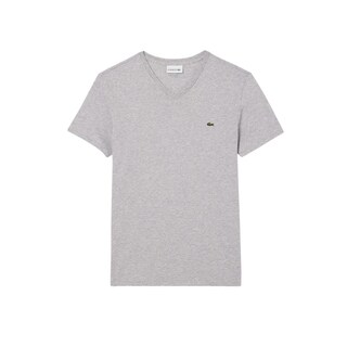 Foto 3 | Foto 3 | Camiseta Lacoste Para Hombre De Manga Corta Con Cuello En V De Algodón Pima - Venta Internacional.