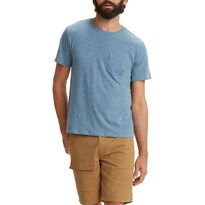 Remera Levi's Para Hombre Manga Corta Clásica Con Bolsillo Indigo Xxl - Venta Internacional.