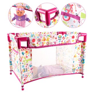 Foto 5 | Foto 5 | Conjunto De Juego De Roles De Guardería Con Cochecito Para Muñecas Bebé Deao Con Accesorios - Venta Internacional.