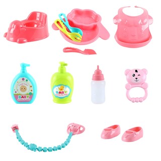 Foto 6 | Foto 6 | Conjunto De Juego De Roles De Guardería Con Cochecito Para Muñecas Bebé Deao Con Accesorios - Venta Internacional.