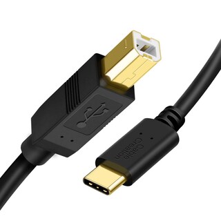 Foto 1 | Foto 1 | Cable Para Impresora Cablecreation Usb-c A Usb-b 1m Paquete De 2 Negro - Venta Internacional.