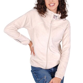 Foto 3 | Foto 3 | Chamarra Fleece Para Mujer Con Bolsillos Greenlander Beige