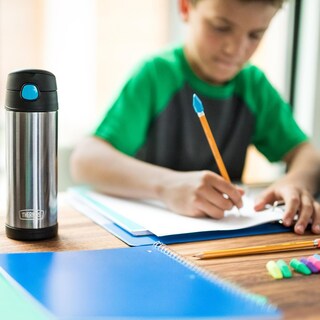 Foto 6 | Foto 6 | Botella Con Aislamiento Al Vacío Thermos Funtainer 473 Ml Galaxy Teal - Venta Internacional.