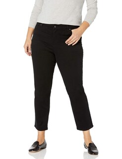 Foto 1 | Foto 1 | Jeans Gloria Vanderbilt Amanda Clásico De Cintura Alta Negro Talle 10 - Venta Internacional.