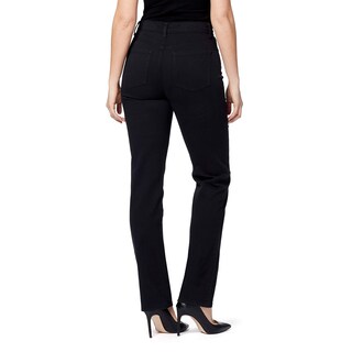 Foto 3 | Foto 3 | Jeans Gloria Vanderbilt Amanda Clásico De Cintura Alta Negro Talle 10 - Venta Internacional.