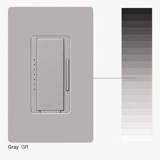 Foto 2 | Foto 2 | Interruptor De Intensidad Lutron Maestro Led+ 150w Unipolar Gris - Venta Internacional.