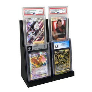 Foto 1 | Foto 1 | Soporte Para Exhibición De Cartas Endertoys Juego De 2 2 Niveles Negro - Venta Internacional.