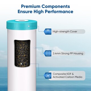 Foto 2 | Foto 2 | Filtro De Agua Pureplus Rfn20bb-ckdf 5 Micrones 20x4.5 1 Unidad - Venta Internacional.