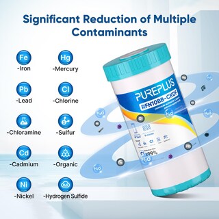 Foto 4 | Foto 4 | Filtro De Agua Pureplus Rfn10bb-ckdf 5 Micrones 10x4.5 1 Paquete - Venta Internacional.