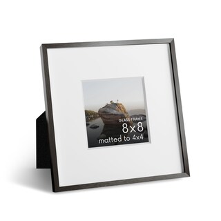 Foto 1 | Foto 1 | Portarretratos Haus And Hues 20x20 Cm De Aluminio Con Vidrio Real - Venta Internacional.