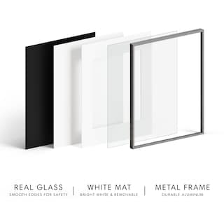 Foto 3 | Foto 3 | Portarretratos Haus And Hues 20x20 Cm De Aluminio Con Vidrio Real - Venta Internacional.