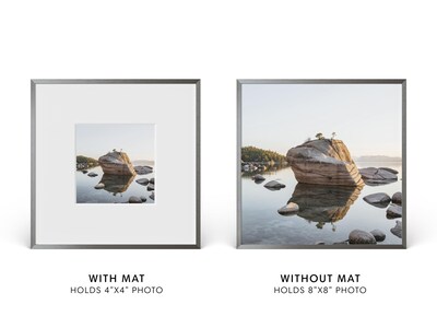 Foto 4 | Foto 4 | Portarretratos Haus And Hues 20x20 Cm De Aluminio Con Vidrio Real - Venta Internacional.