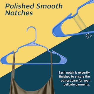 Foto 7 | Foto 7 | Perchas De Plástico Resistente Lifemaster Azul X80 - Venta Internacional.