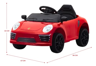 Foto 8 | Foto 8 | Carro Eléctrico Para Niños Dodo Kids Bmt666 Control Remoto Rojo