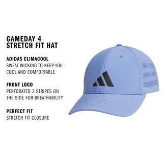 Foto 2 | Foto 2 | Gorra De Béisbol Adidas Gameday Para Hombre Color Azul Fusión/negro - Venta Internacional.