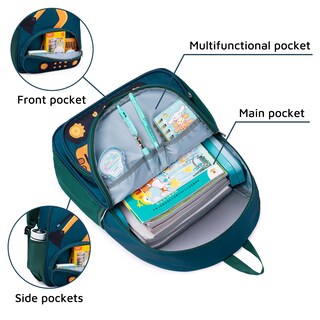 Foto 5 | Foto 5 | Set De Mochila Btoop Excavadora 38x28x14 Cm Con Lonchera - Venta Internacional.