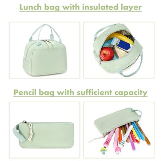 Foto 4 | Foto 4 | Set De Mochila Escolar Bluboon Para Adolescentes Con Lonchera Y Estuche Para Lápices - Venta Internacional.