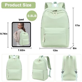Foto 6 | Foto 6 | Set De Mochila Escolar Bluboon Para Adolescentes Con Lonchera Y Estuche Para Lápices - Venta Internacional.