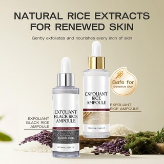 Foto 3 | Foto 3 | Ampolla Duo Peel Shot Glow Rice 100ml Negro Y Blanco - Venta Internacional.