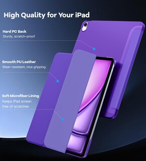 Foto 3 | Foto 3 | Funda Timovo Para Ipad Air 13 Pulgadas (m3/m2-2025/2024) Morado Profundo - Venta Internacional.