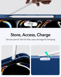 Foto 7 | Foto 7 | Funda Esr Para Ipad Pro 13 Pulgadas (m5/m4) 2025/2024 Con Soporte Para Lápiz - Venta Internacional.