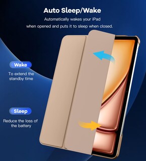 Foto 7 | Foto 7 | Funda Timovo Para Ipad Air 13 Pulgadas (m3/m2-2025/2024) Café Lechoso - Venta Internacional.