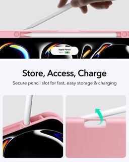 Foto 7 | Foto 7 | Funda Esr Para Ipad Pro 13 Pulgadas (m5/m4) 2025/2024 Con Soporte Para Lápiz - Venta Internacional.