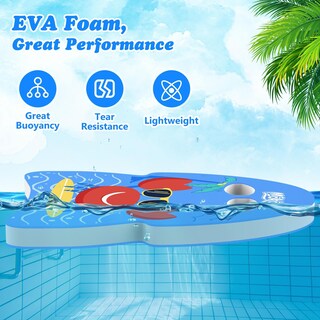 Foto 4 | Foto 4 | Tabla De Patada Para Natación Moko Medusa De Dibujos Animados Para Niños Cangrejo Azul - Venta Internacional.