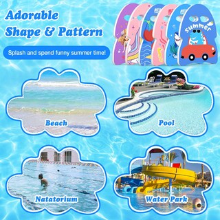 Foto 7 | Foto 7 | Tabla De Patada Para Natación Moko Medusa De Dibujos Animados Para Niños Cangrejo Azul - Venta Internacional.