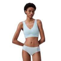 Sujetador Tipo Bralette Calvin Klein Invisibles Comfort Con Forro Ligero - Venta Internacional.