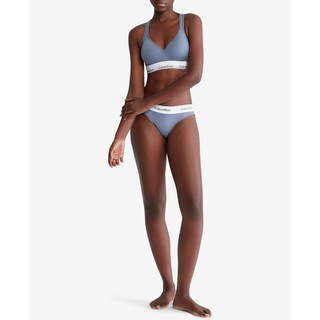 Foto 4 | Foto 4 | Bralette Calvin Klein Modern Cotton Con Ligero Acolchado Y Sin Varillas - Venta Internacional.