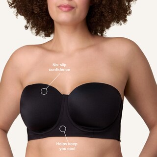 Foto 4 | Foto 4 | Sostén Sin Tirantes Playtex 4801 Talla Grande Con Tirantes Convertibles - Venta Internacional.