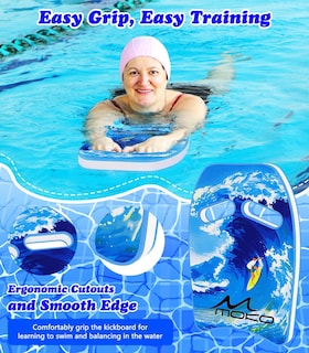 Foto 4 | Foto 4 | Tabla De Patada Para Natación Moko Con Diseño De Dibujos Animados Para Adultos - Venta Internacional.