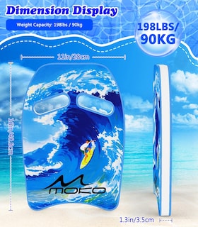 Foto 6 | Foto 6 | Tabla De Patada Para Natación Moko Con Diseño De Dibujos Animados Para Adultos - Venta Internacional.