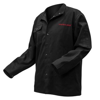 Foto 1 | Foto 1 | Chaqueta De Soldadura Yeswelder Flame Resistant Fr Cotton Black - Venta Internacional.
